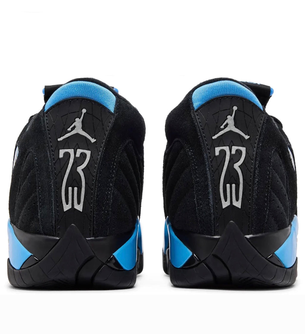 AJ14 Retro “Black Univ-Blue”
