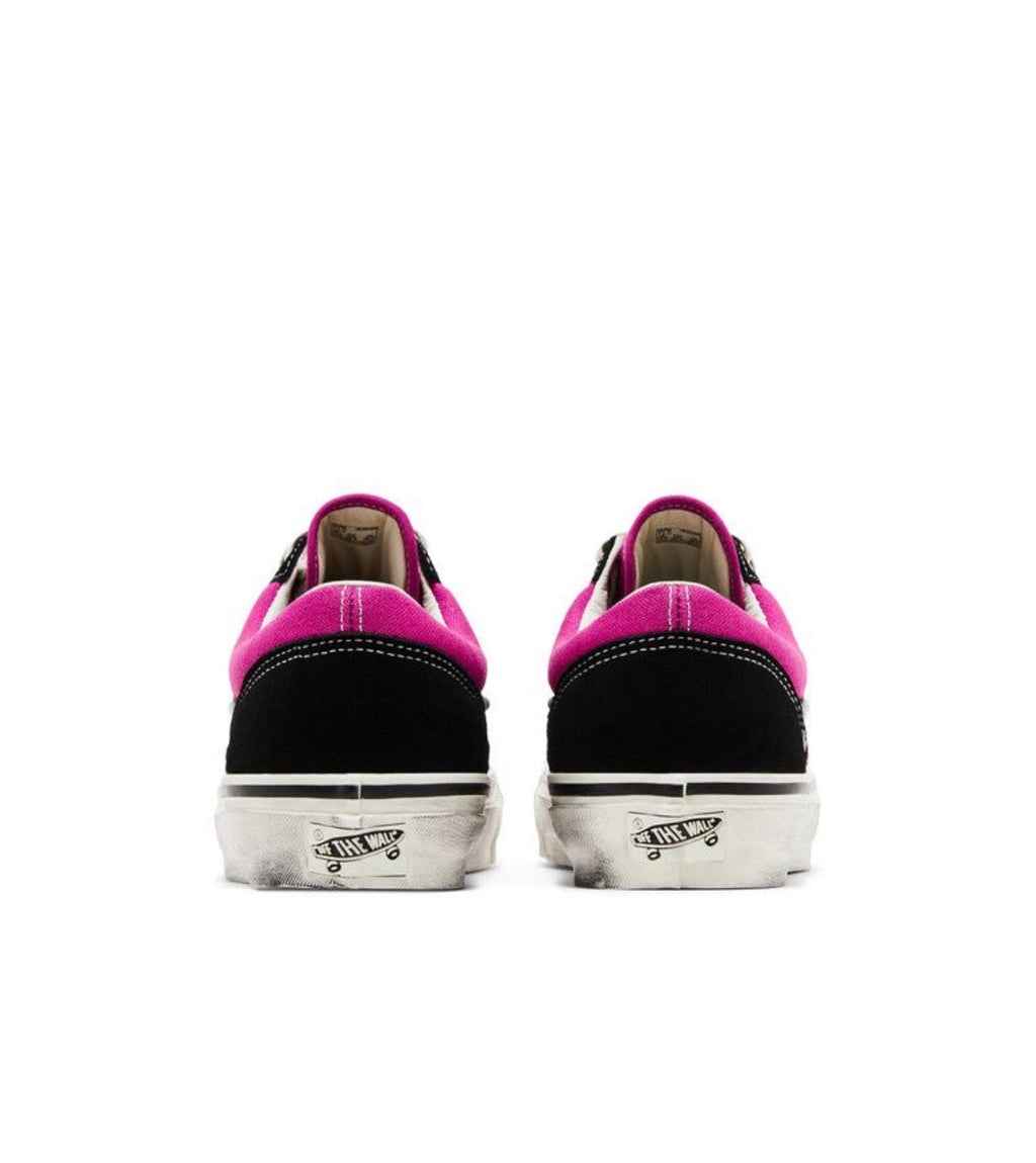 Pearlized Vans “Fuchsia Red”