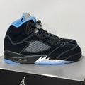 AJ5 retro “black/university blue”