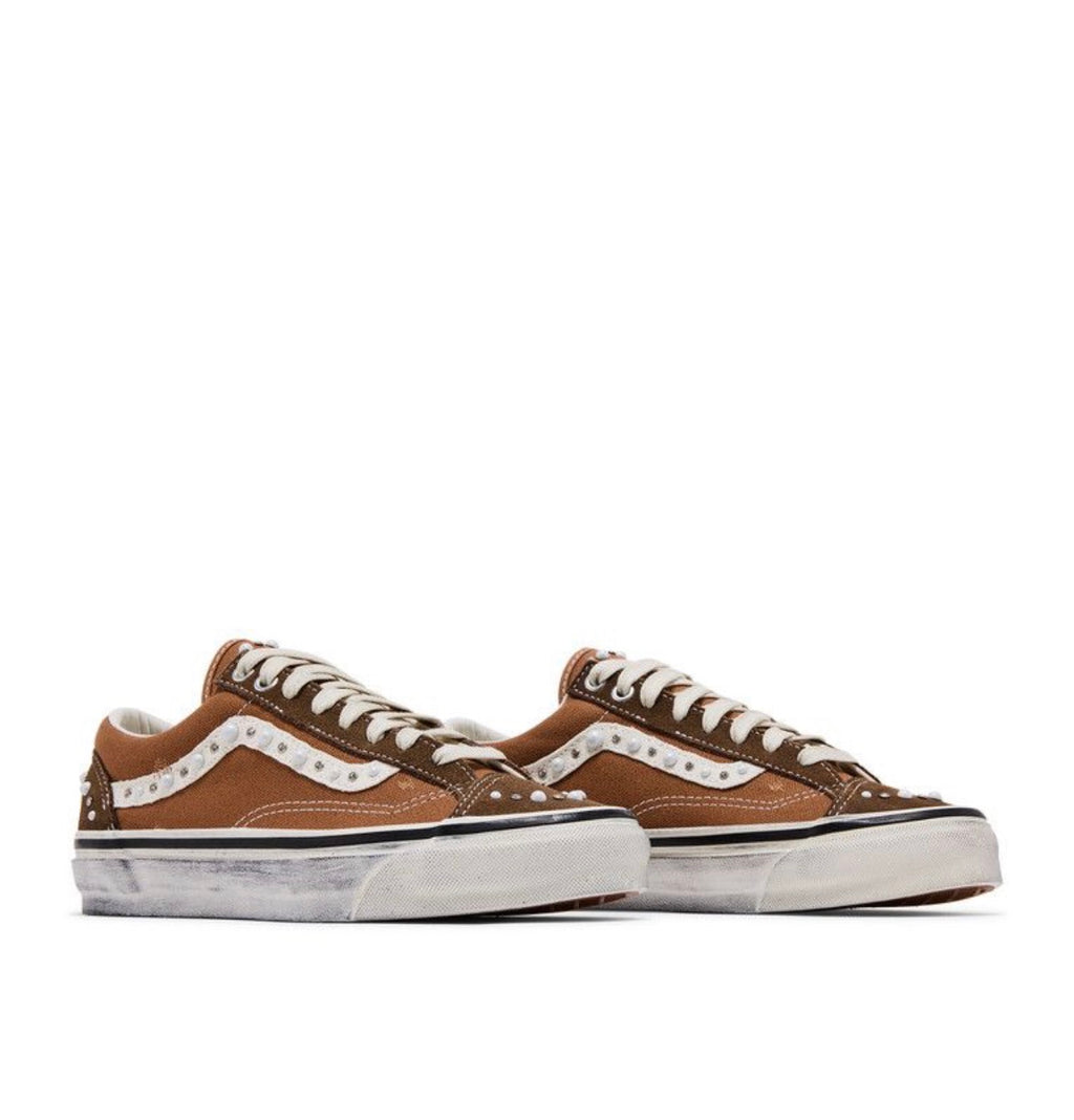 Pearlized Vans “Cocoa Brown”