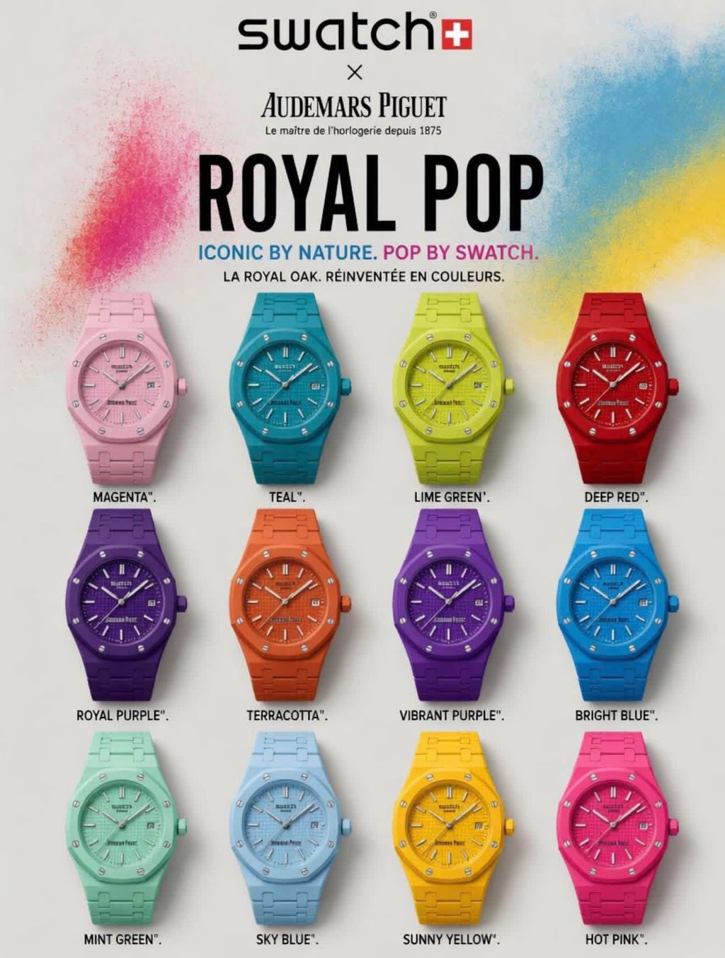 Swatch AP Royal Pops