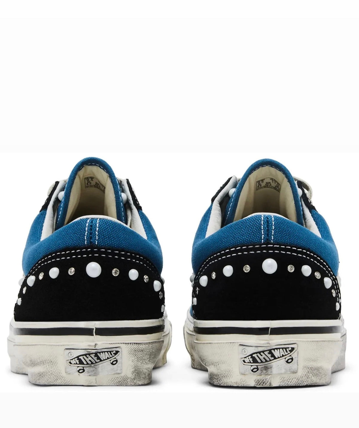 Pearlized Vans “Black Navy”